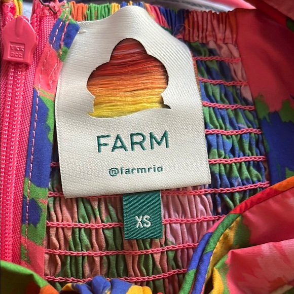 FARM Rio Colorful Tropical Mini Dress - Picture 5 of 6